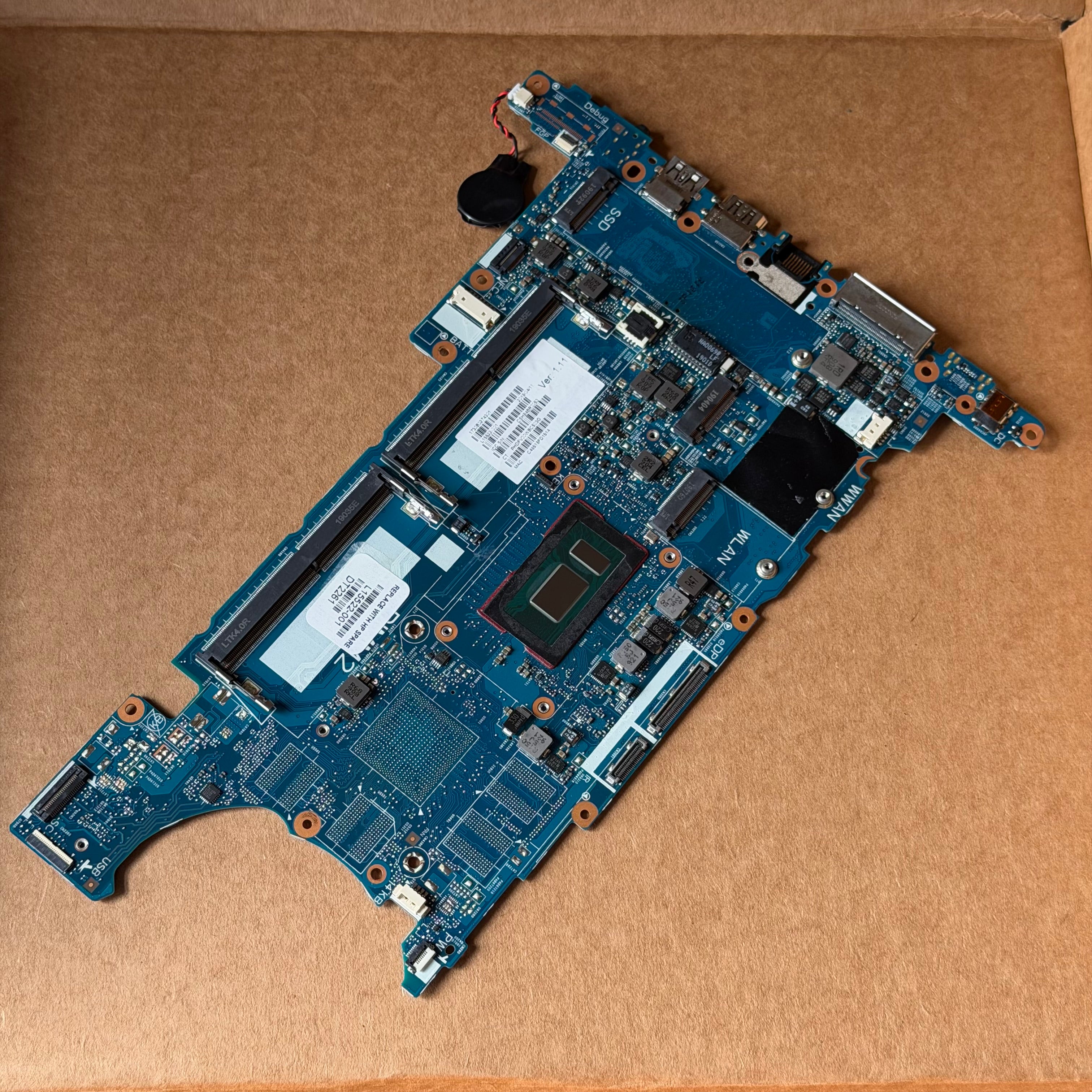 HP EliteBook 840 G6 Motherboard | 8th Gen Core i7