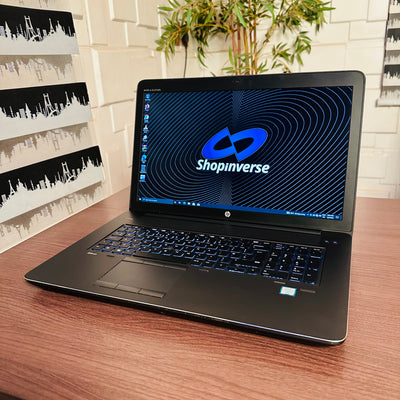 HP ZBook 17 G3 | 6th Gen Core i7 | 8GB RAM | 256GB SSD | 4GB Nvidia Graphics | Backlit Keyboard