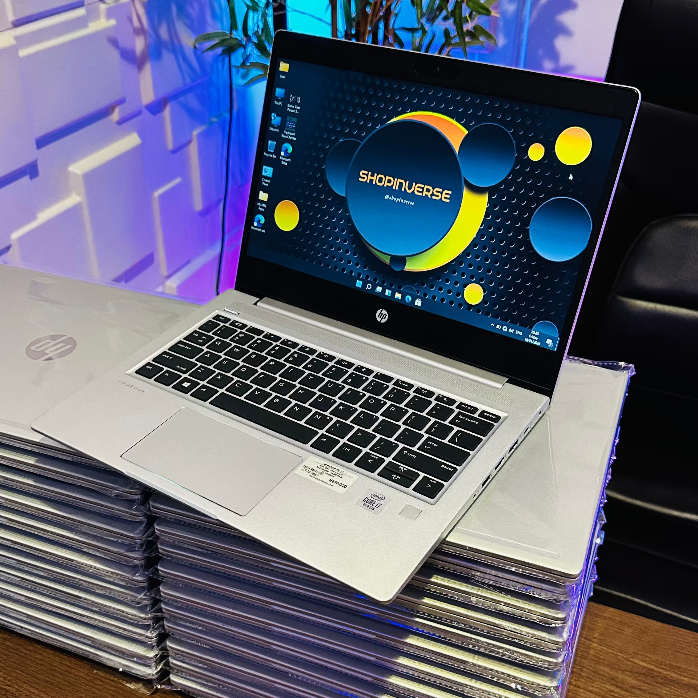 HP ProBook 430 G7 - 10th Gen. Intel Core i5 - 256GB SSD - 8GB RAM