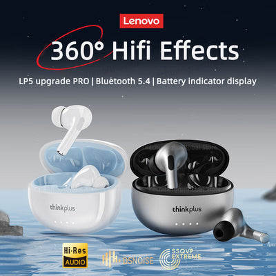 Lenovo ThinkPlus LP5 Pro True Wireless Bluetooth Earbuds