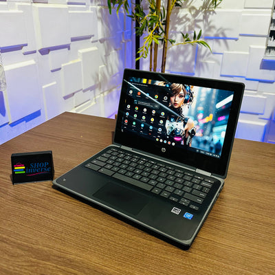 HP Chromebook x360 11 G3 EE | Intel Celeron N4020 | 4GB RAM | 32GB eMMC | Touchscreen | Minor Scratch