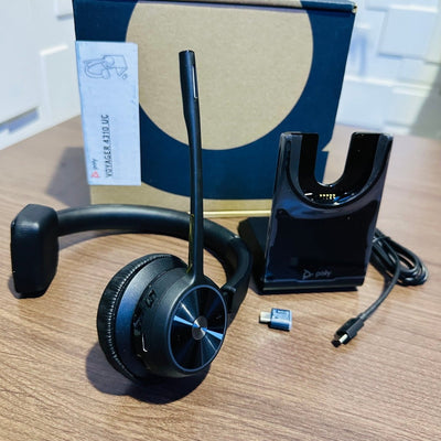 Poly Voyager 4310 UC Bluetooth Office Headset