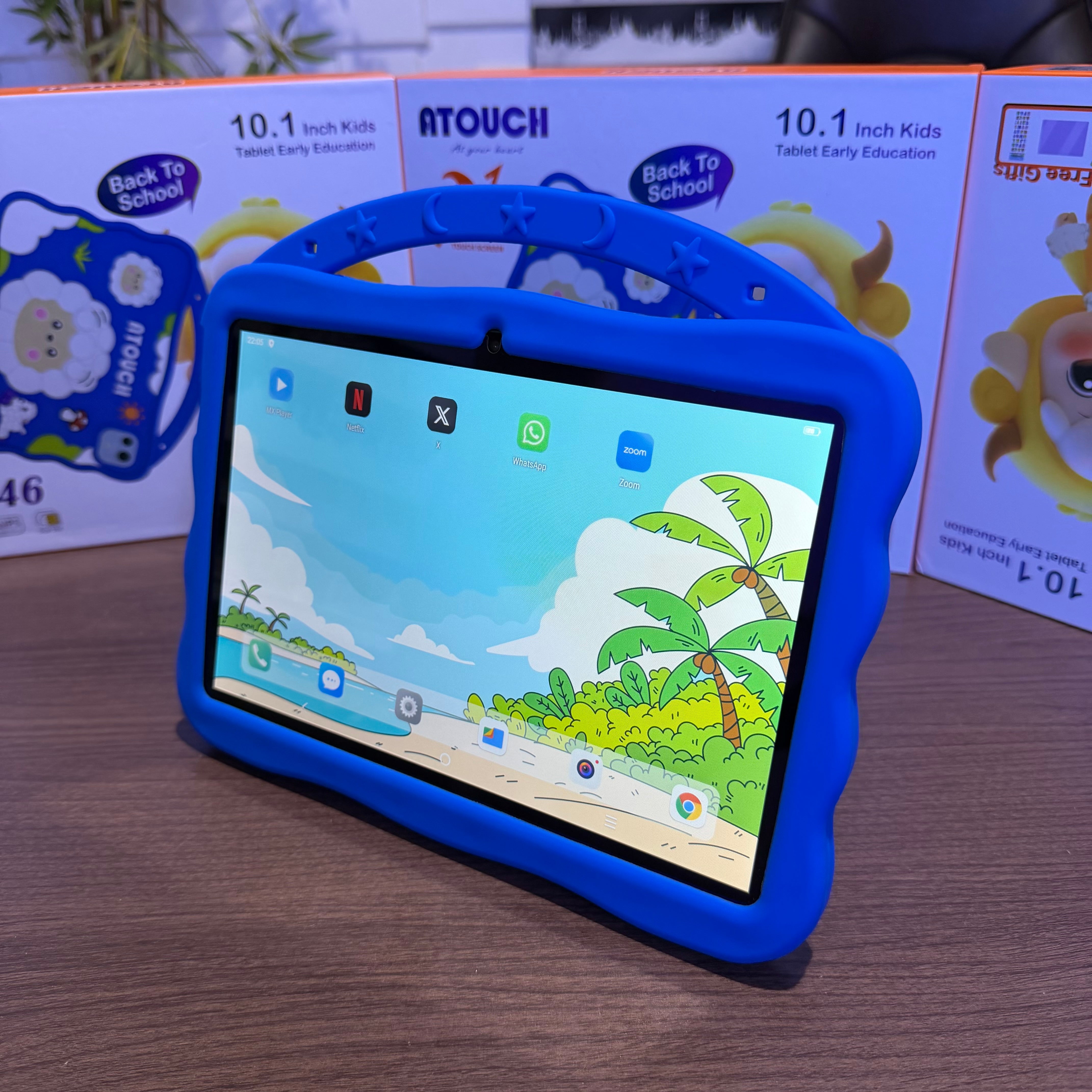 Dual SIM Atouch KS46 Kids Tablet - 32GB ROM - 2GB RAM