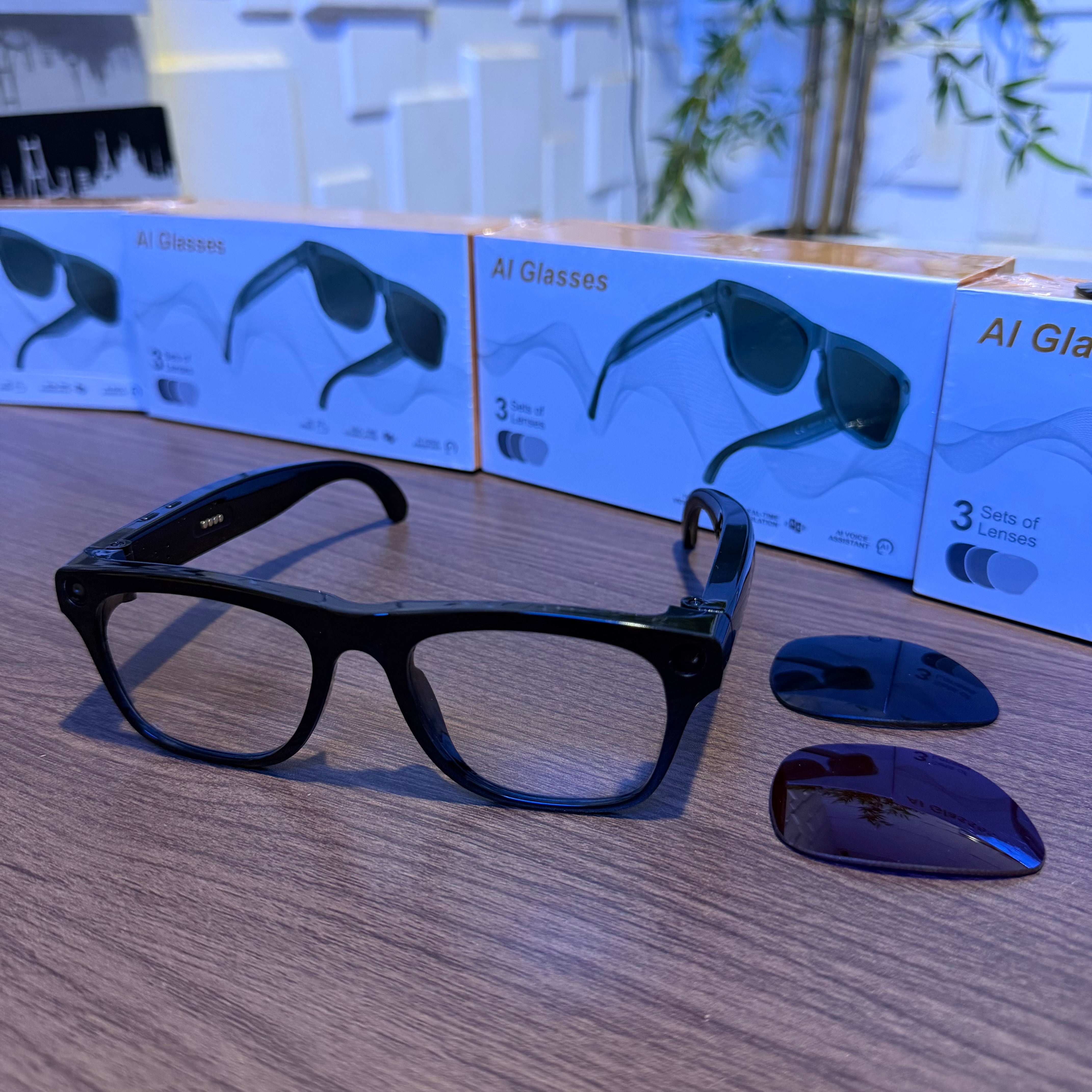 AIMB-S04 AI Smart Glasses | HD Camera | AI Translation | Voice Assistant