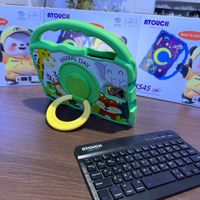 Dual Sim Atouch KS45 Kids Educational Tablet - 32GB ROM - 2GB RAM