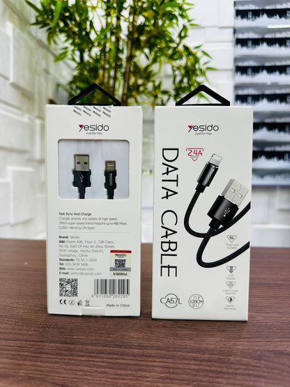 Yesido CA57L Fast Sync and Charge Data Cable