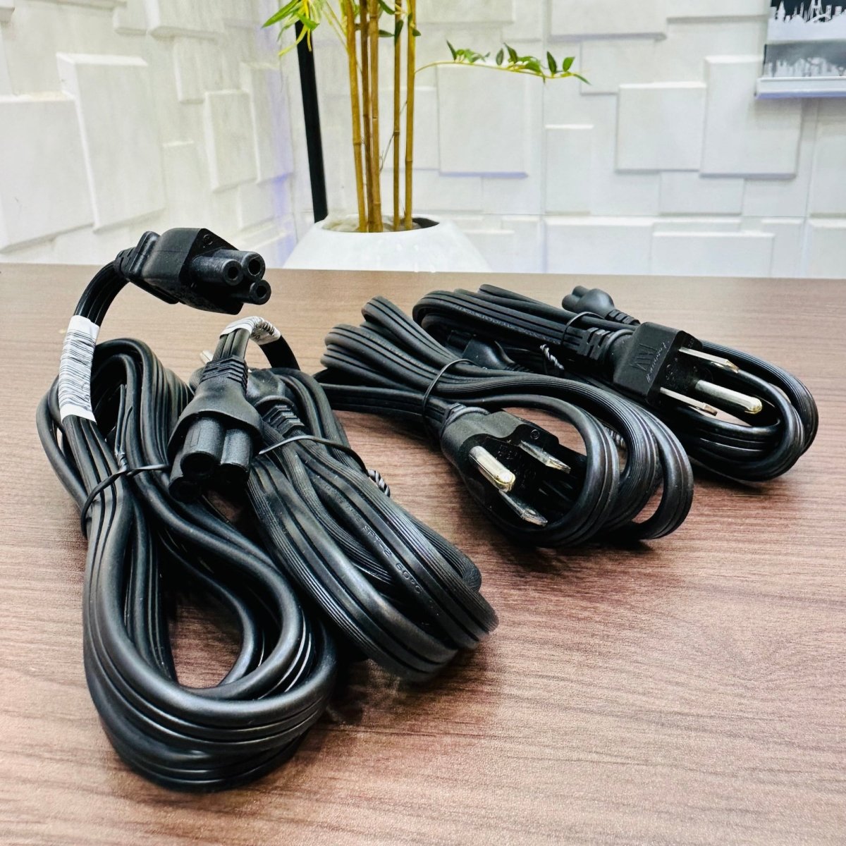 Laptop Power Cable - 3 Pin USA Plug