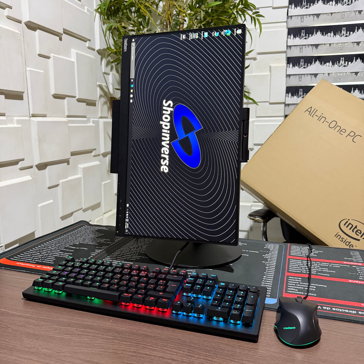 Lenovo ThinkStation P330 Tiny-in-One Complete Workstation | 8th Gen Core i3 | 8GB RAM | 500GB HDD | 21.5” Full HD