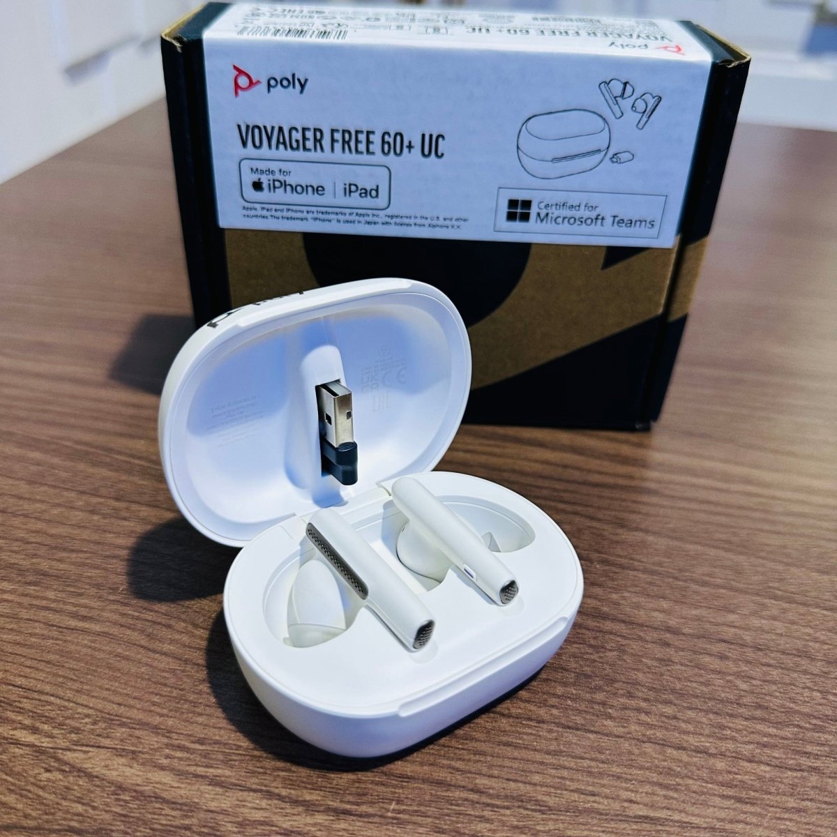 Poly Voyager Free 60+ UC - Touchscreen True Wireless Earbuds