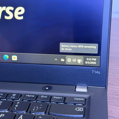 Lenovo ThinkPad T14s | AMD Ryzen 5 PRO | 16GB RAM | 256GB SSD | Full HD Touchscreen | Backlit Keyboard