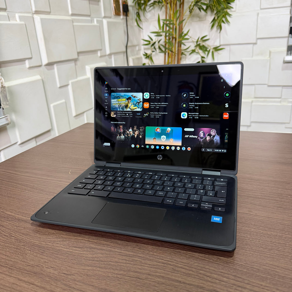 HP Fortis x360 11 G3 J Chromebook | Intel Celeron N4500 | 4GB RAM | 32GB eMMC | Touchscreen