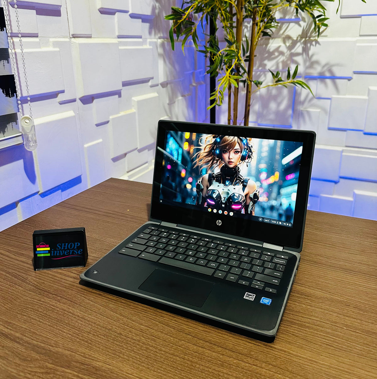 HP Chromebook x360 11 G3 EE | Intel Celeron N4020 | 4GB RAM | 32GB eMMC | Touchscreen | Minor Scratch