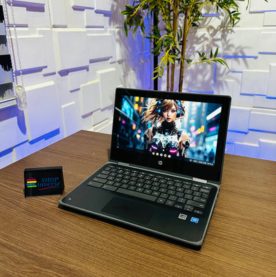 HP Chromebook x360 11 G3 EE | Intel Celeron N4020 | 4GB RAM | 32GB eMMC | Touchscreen | Minor Scratch