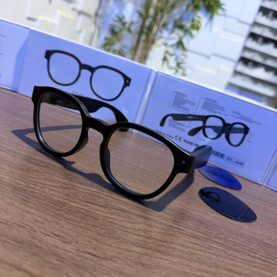 AIMB-S1 AI Smart Glasses | HD Camera | AI Assistant | Real-Time Translation | Music & Calls