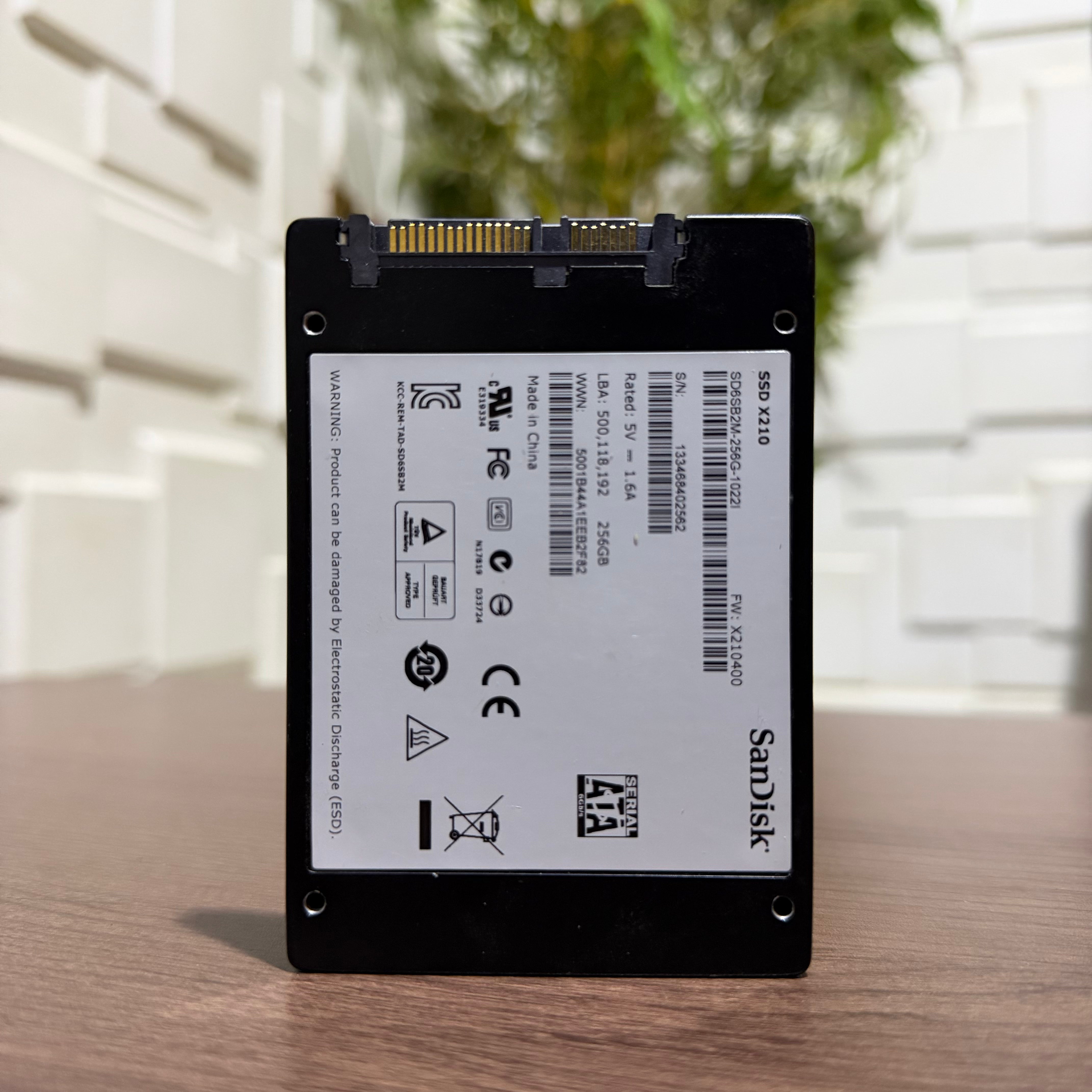 SanDisk 256GB 2.5" SSD