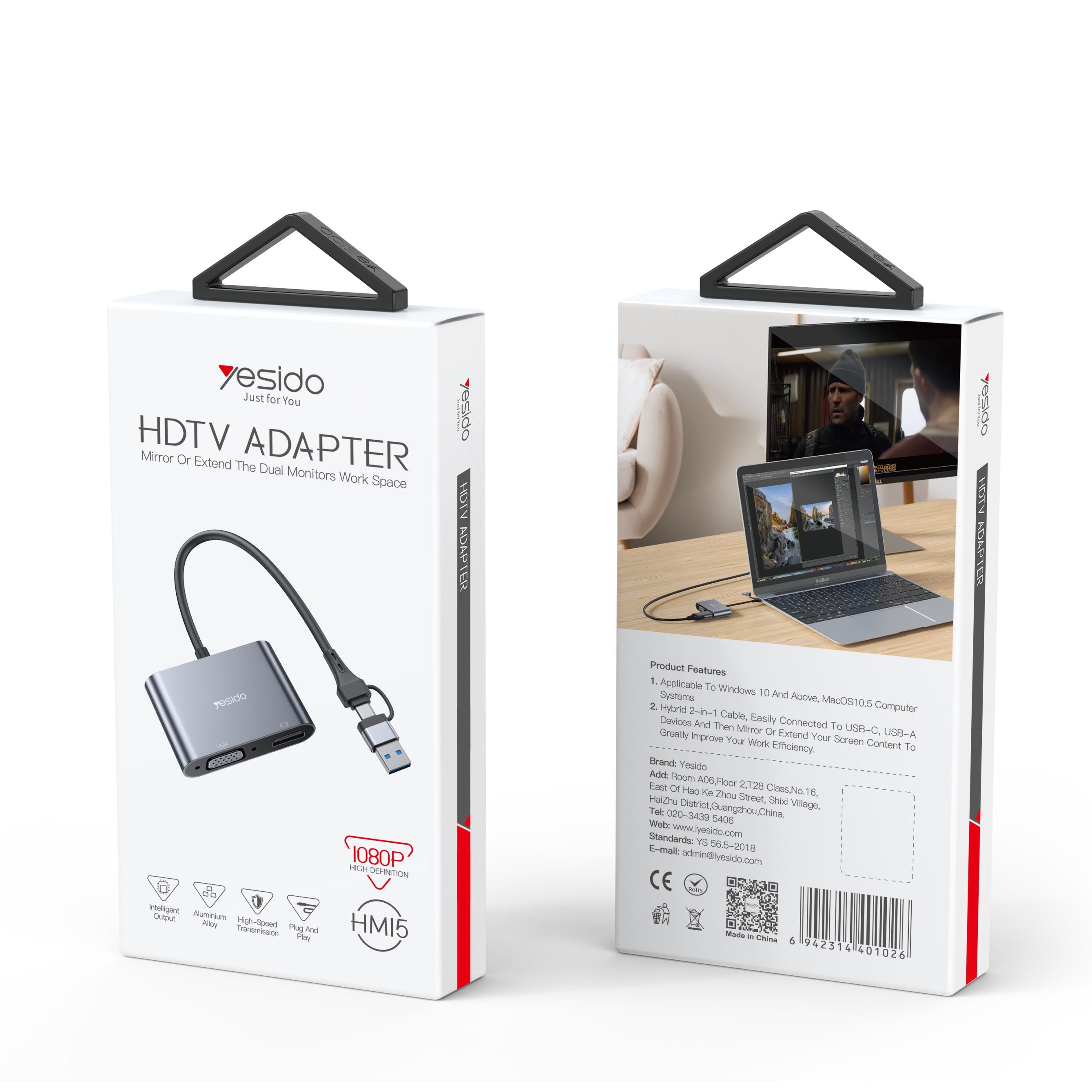 Yesido HM15 USB to HDMI Converter