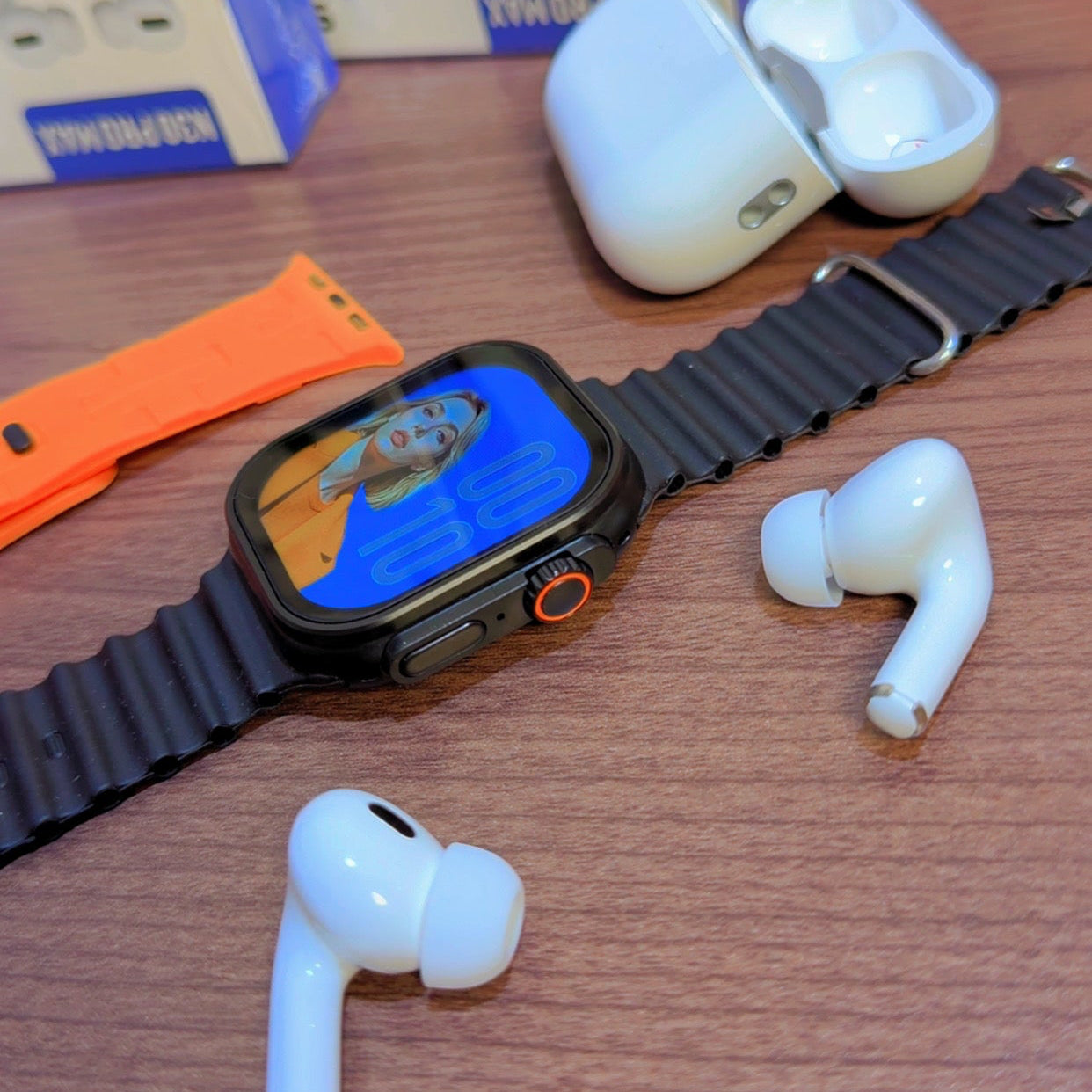 N30 Pro Max Ultra Smart Watch & Wireless Earbuds Combo