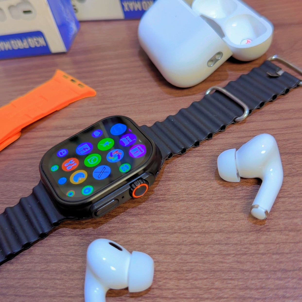 N30 Pro Max Ultra Smart Watch & Wireless Earbuds Combo