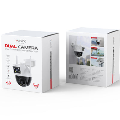 Yesido KM12 Smart Outdoor HD Camera With Night Vision