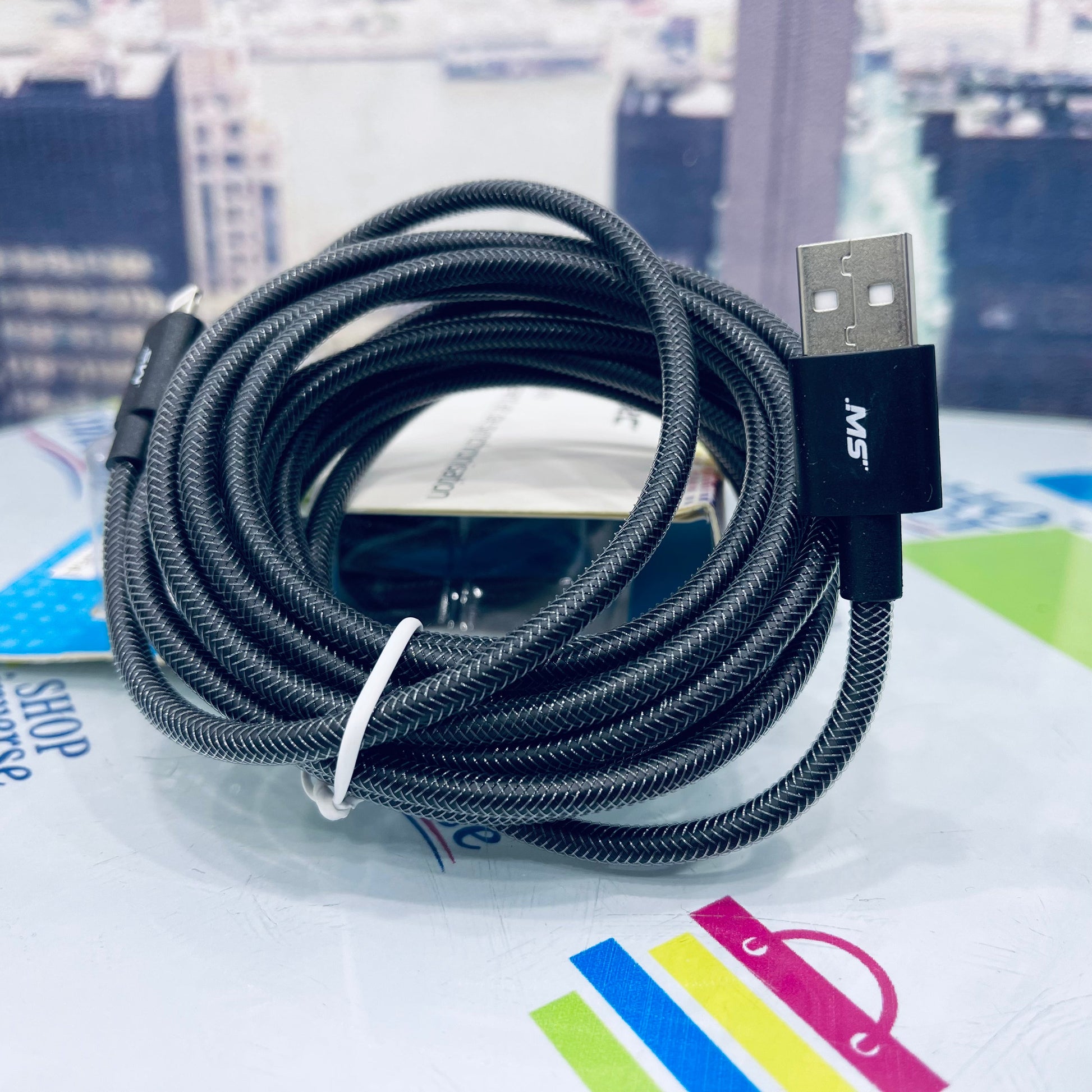 MobileSpec 9" Metallic Charge & Sync Cable SHOPINVERSE