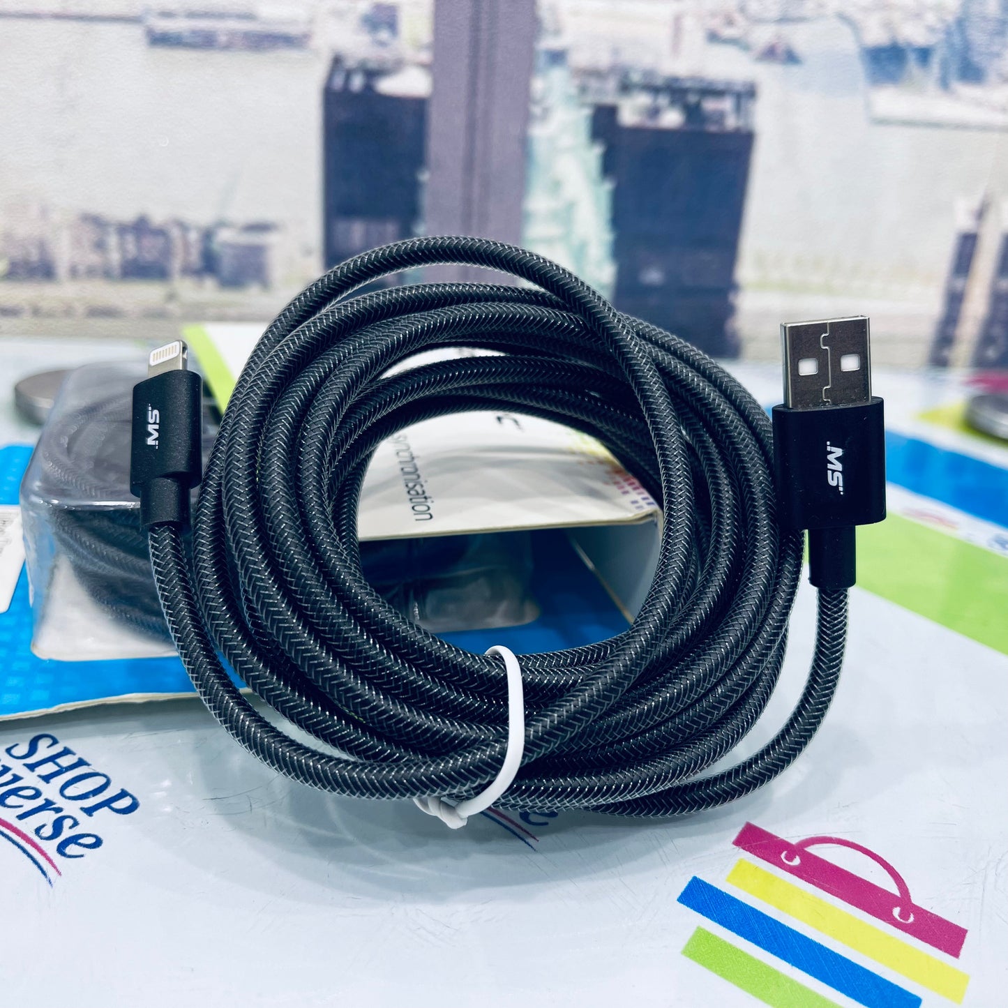 MobileSpec 9" Metallic Charge & Sync Cable SHOPINVERSE
