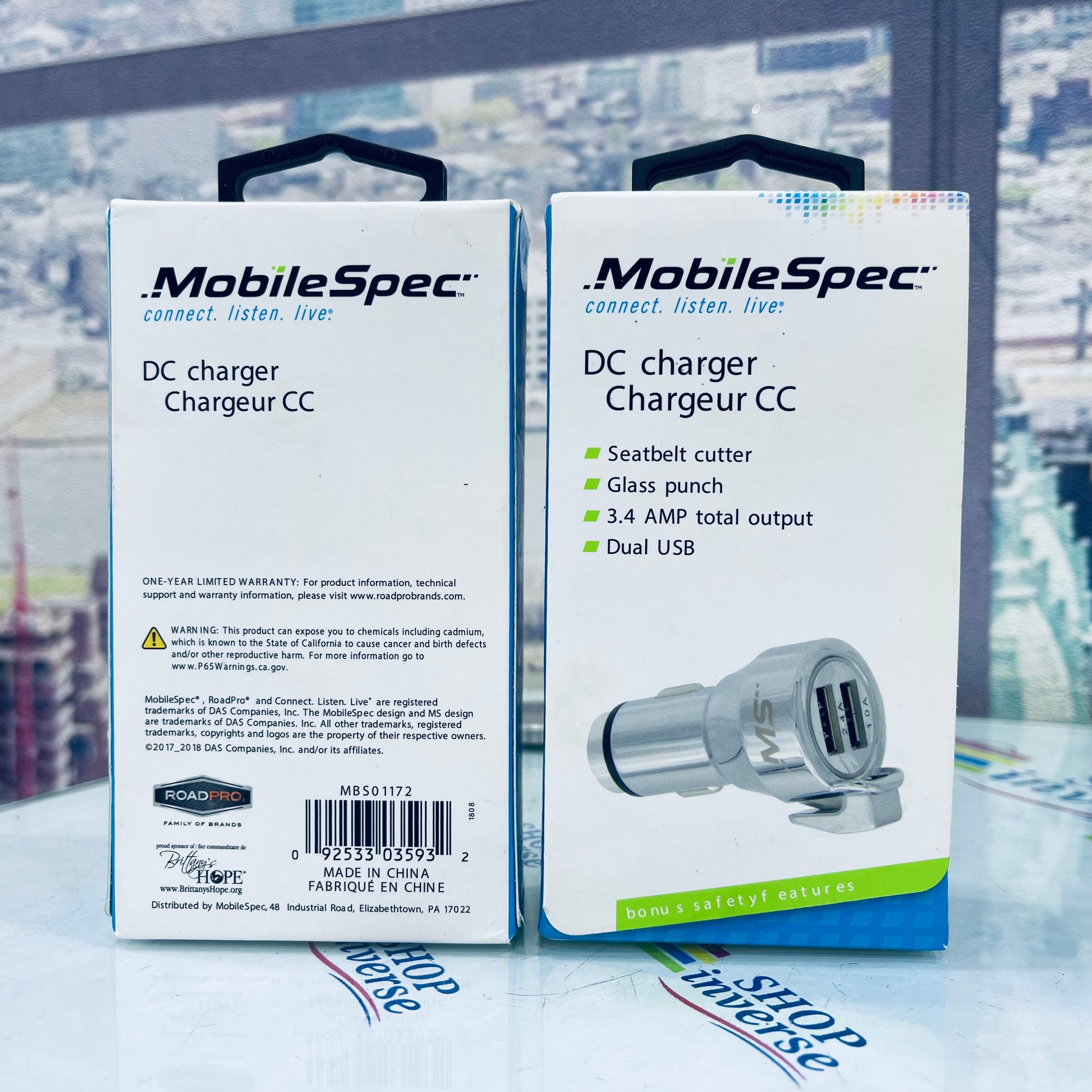 MobileSpec Car Charger SHOPINVERSE