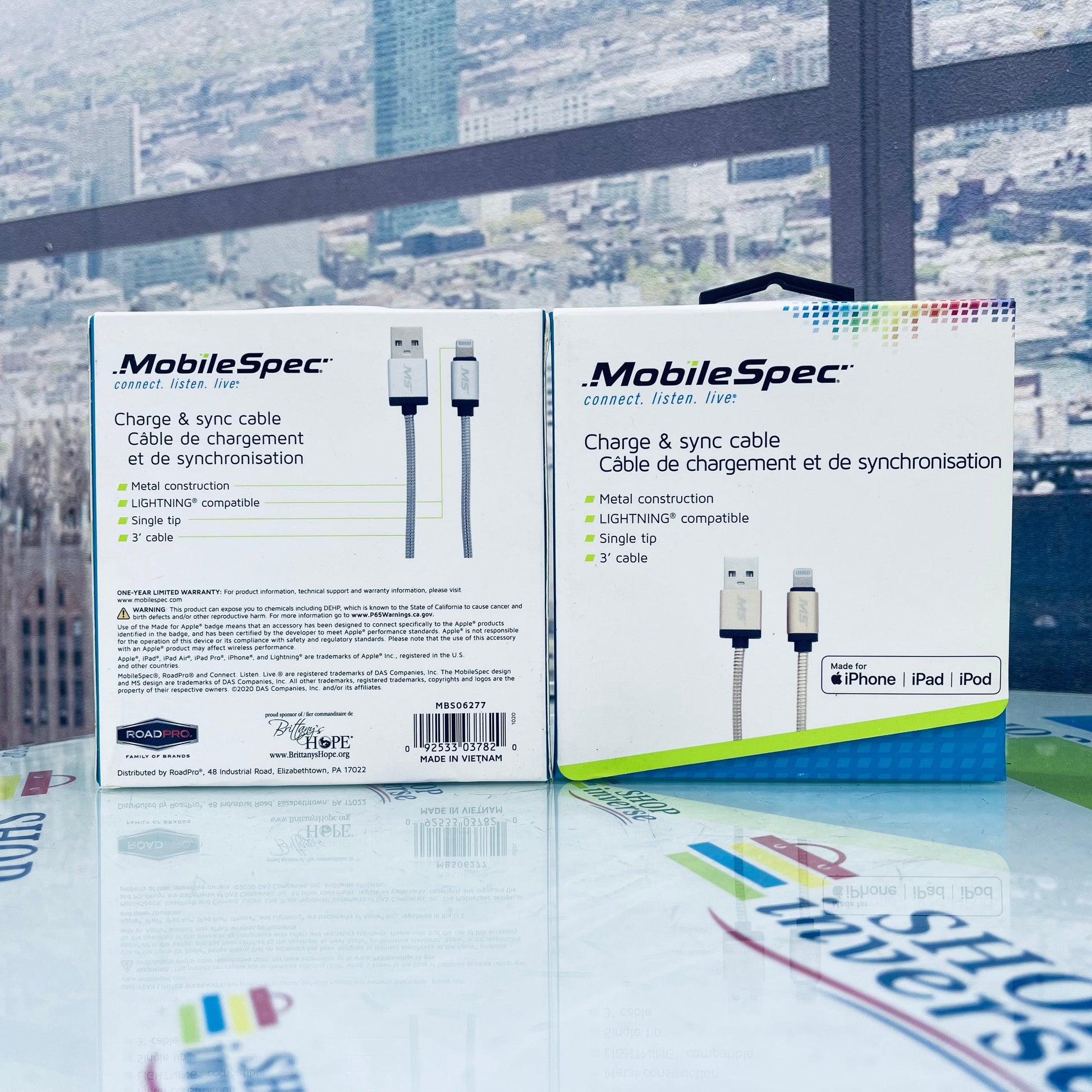 MobileSpec Metallica Charge & Sync Cable SHOPINVERSE