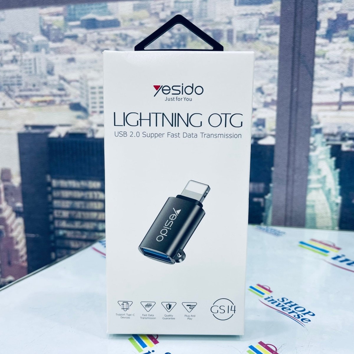 Yesido GS14 Lightning to USB 2.0 Supper Fast Data Transmitter