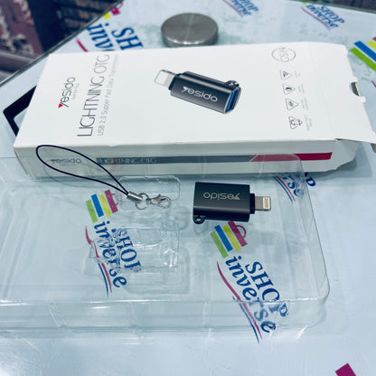 YESIDO GS14 Lightning to USB 2.0 Supper Fast Data Transmitter SHOPINVERSE