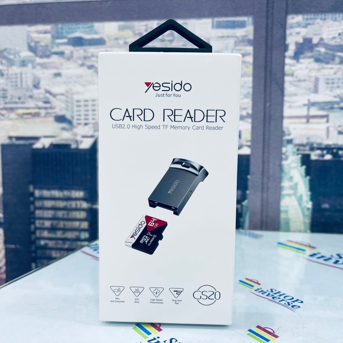 Yesido GS20 USB 2.0 High Speed TF Memory Card Reader