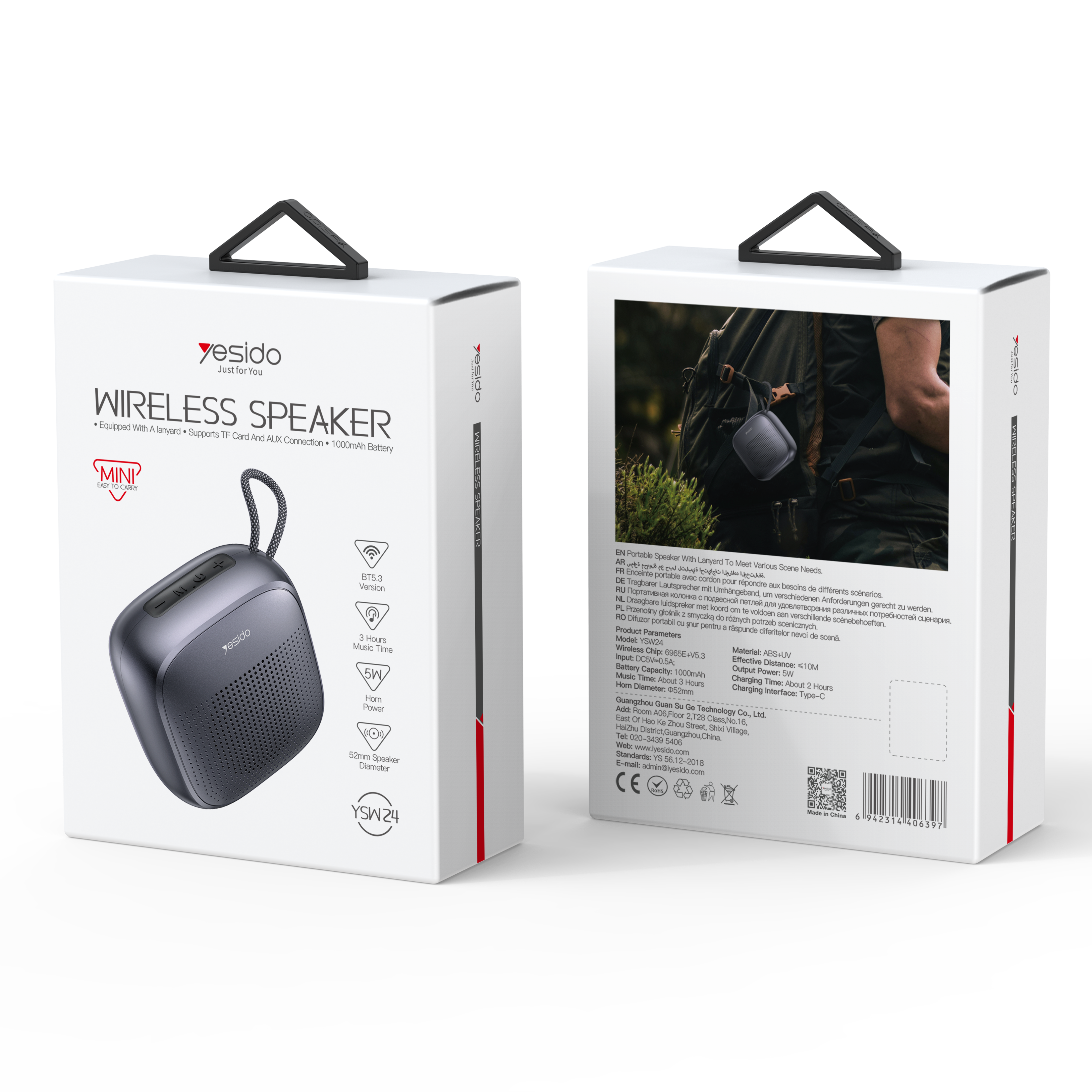 Yesido YSW24 Wireless Speaker