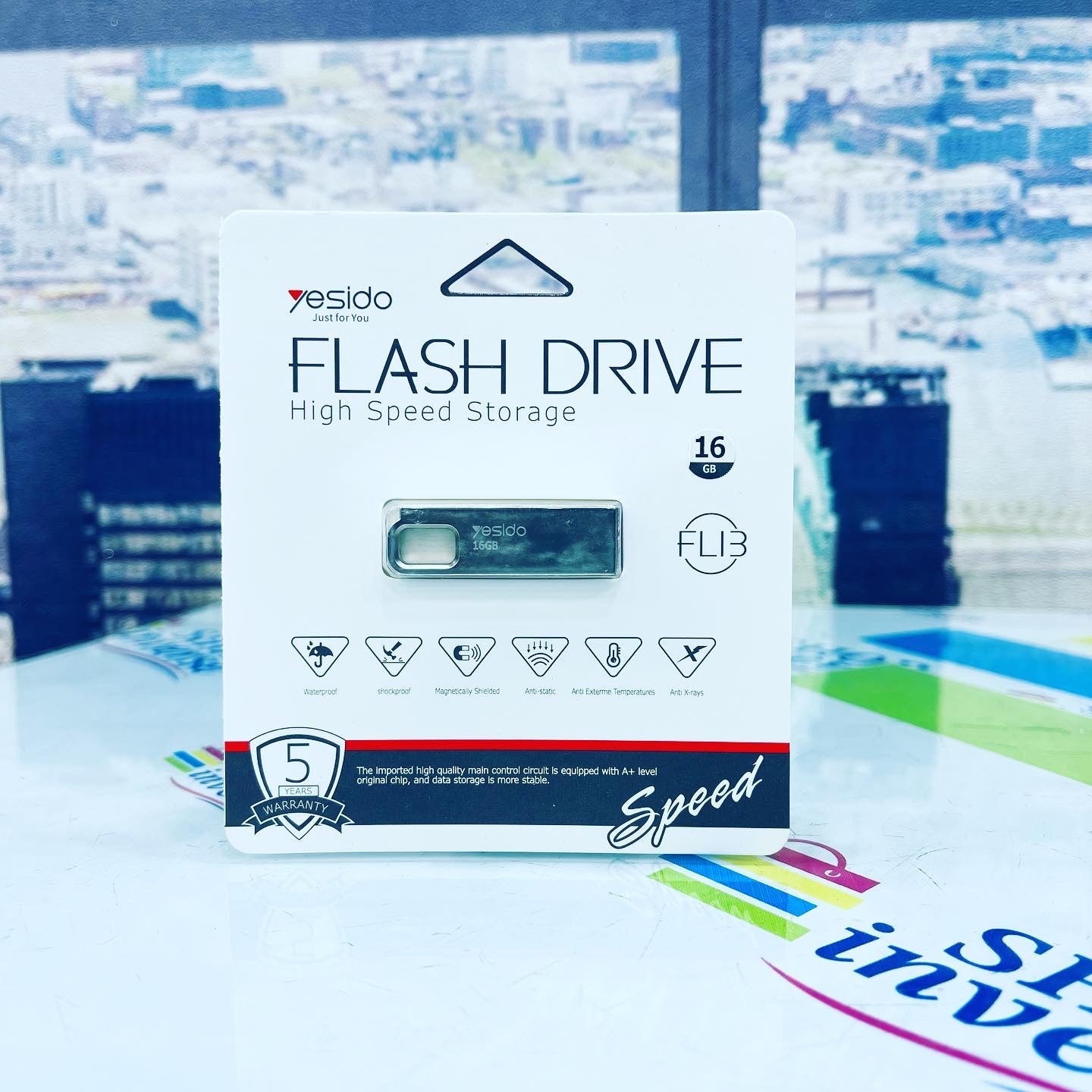 Yesido 16GB High Speed Waterproof Flash Drive SHOPINVERSE