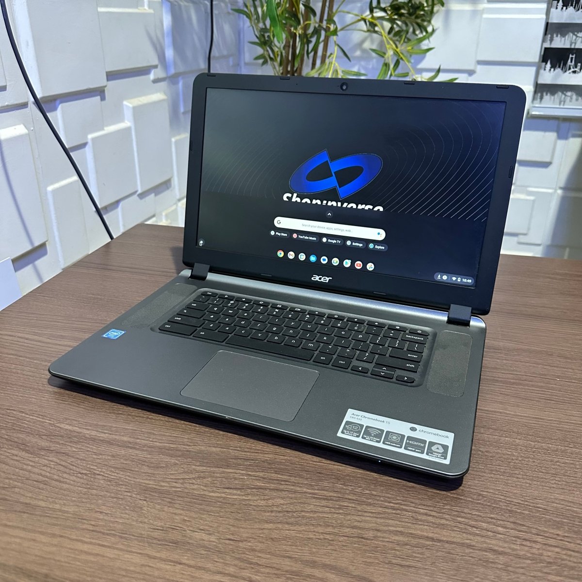 Acer Chromebook 15 - Intel Celeron N3060 - 16GB eMMc - 2GB RAM