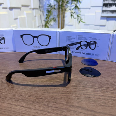 AIMB-S1 AI Smart Glasses | HD Camera | AI Assistant | Real-Time Translation | Music & Calls