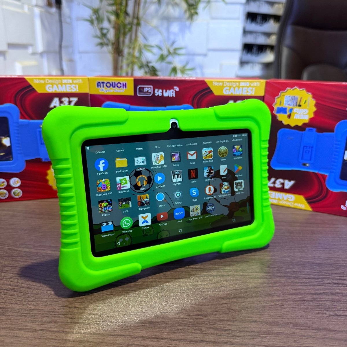 Atouch A37 Kids Tablet - 16GB RAM - 1.5GB RAM