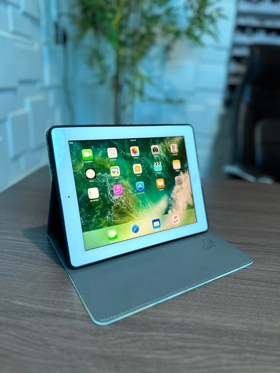 Cat - Cot Protective Leather Case For Apple iPad 2, 3 and 4
