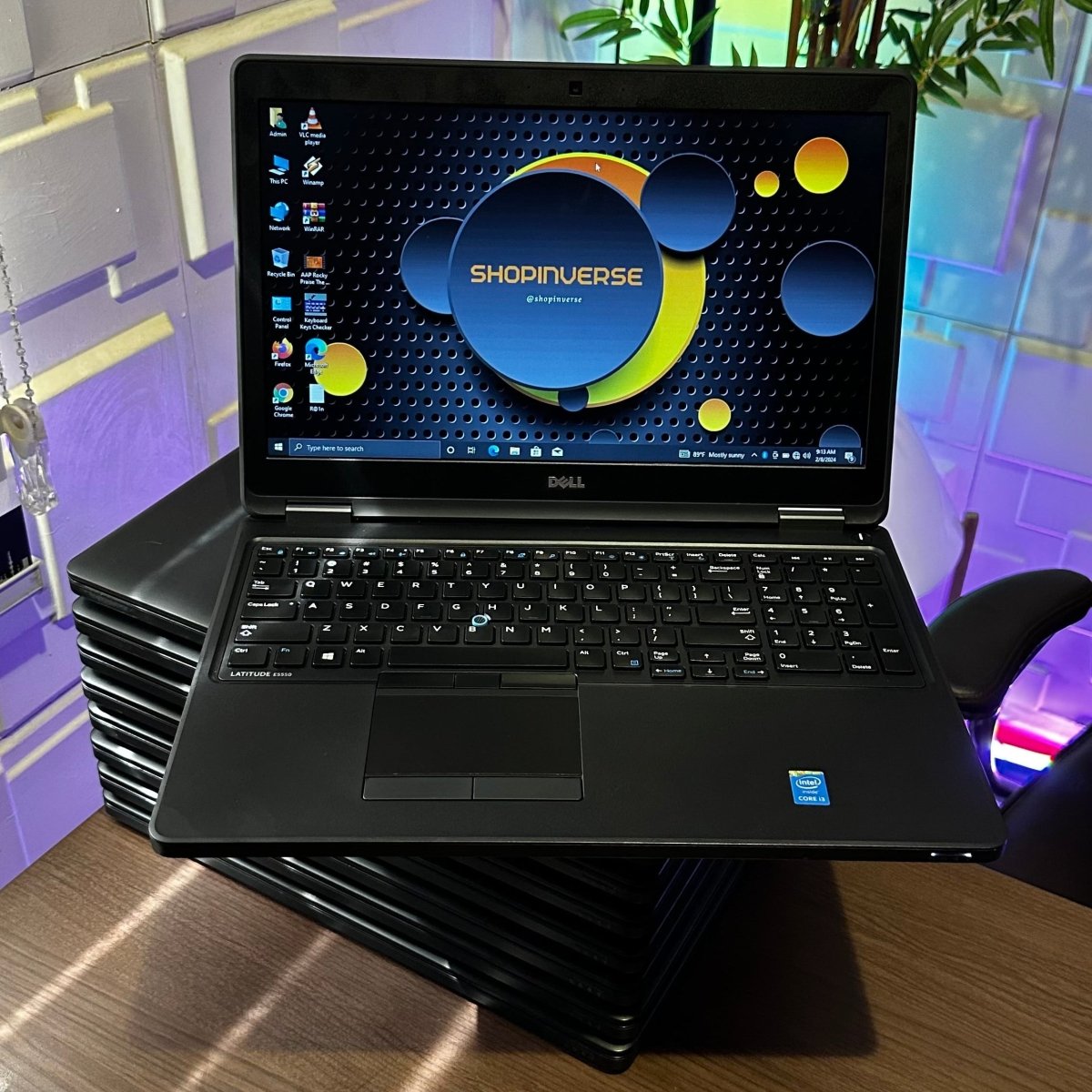 Dell Latitude E5550 - 5th Gen. Intel Core i5 - 500GB HDD - 8GB RAM - Keyboard Light