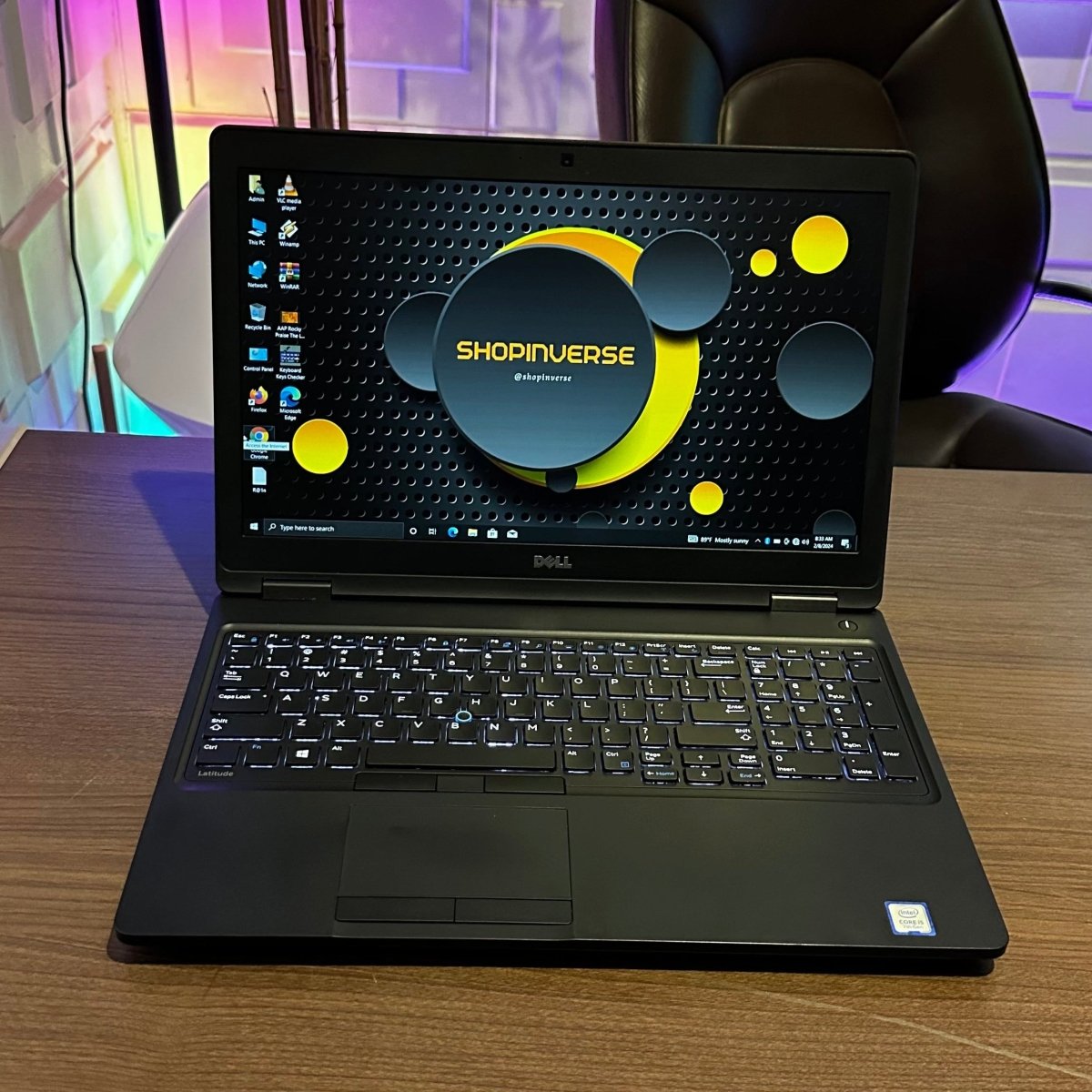 Dell Latitude E5570 - 6th Gen. Intel Core i5 - 256GB SSD - 8GB RAM - Keyboard Light