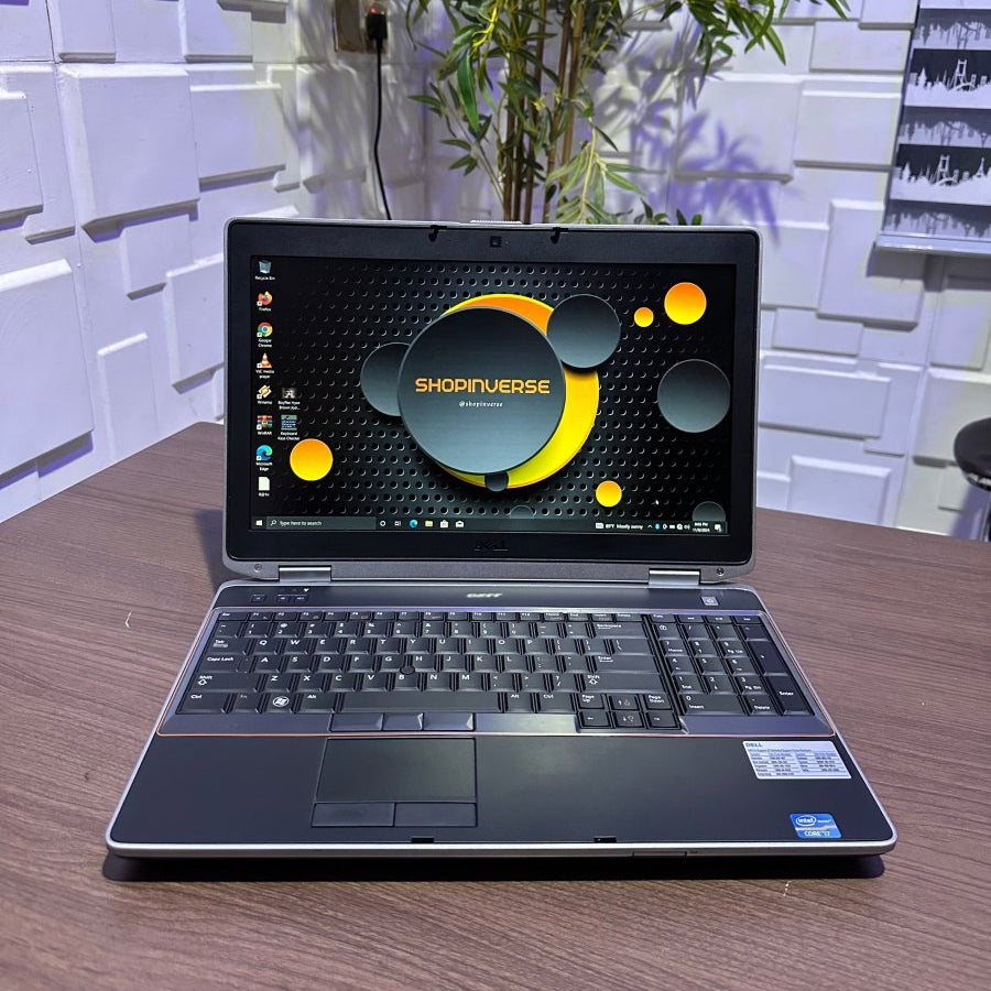 Dell Latitude E6520 - Intel Core i5 - 120GB HDD - 8GB RAM - Keyboard Light