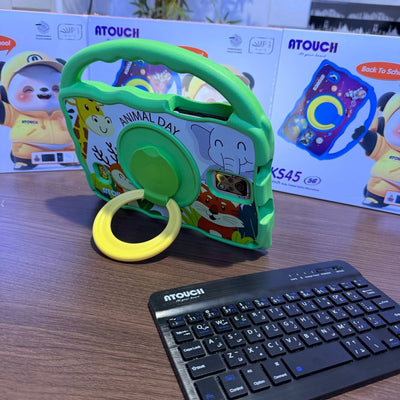 Dual Sim Atouch KS45 Kids Educational Tablet - 32GB ROM - 2GB RAM