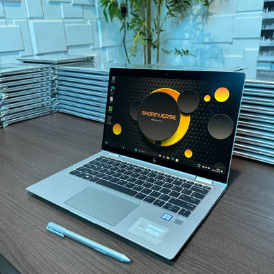 HP EliteBook 1030 x360 G3 - 8th Gen. Intel Core i5 - 256GB SSD - 8GB RAM - Touchscreen - Keyboard Light - Face ID