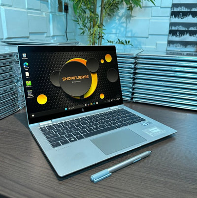 HP EliteBook 1030 x360 G3 - 8th Gen. Intel Core i5 - 256GB SSD - 8GB RAM - Touchscreen - Keyboard Light - Face ID