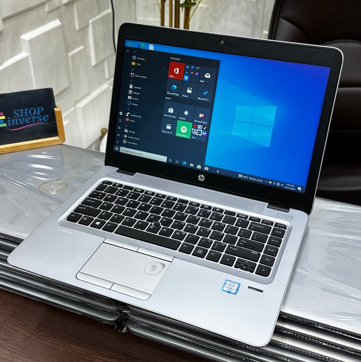 HP EliteBook 745 G4 - AMD Pro A10 - 256GB SSD - 8GB RAM - Keyboard Light