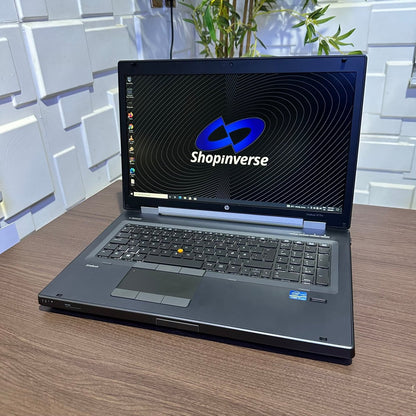 HP EliteBook 8770W - Intel Core i7 - 256GB SSD - 24GB RAM - 4GB Dedicated Nvidia
