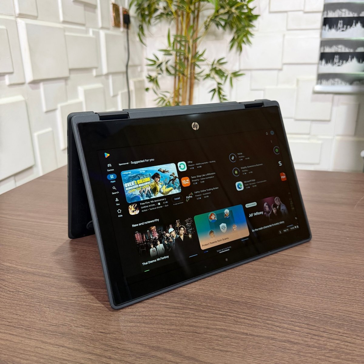 HP Fortis x360 11 G3 J Chromebook | Intel Celeron N4500 | 4GB RAM | 32GB eMMC | Touchscreen