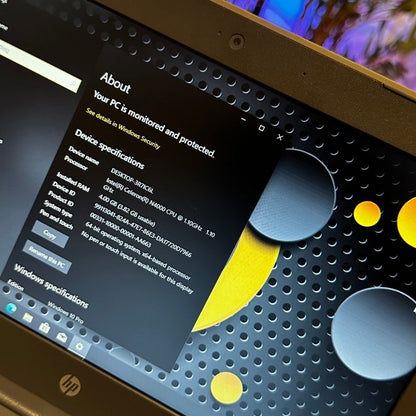 HP Stream 11 Pro G5 - Intel Celeron N4000 - 64GB eMMc - 4GB RAM