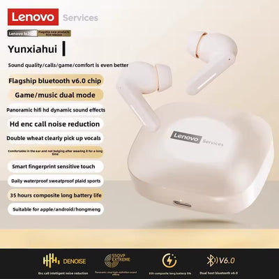 Lenovo Services LE209 True Wireless Bluetooth Earbuds