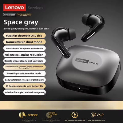 Lenovo Services LE209 True Wireless Bluetooth Earbuds