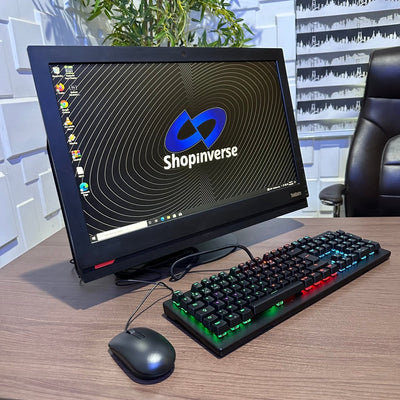 Lenovo ThinkCentre M910z All in One Desktop - 7th Gen. Intel Core i5 - 128GB SSD + 500GB HDD - 8GB RAM