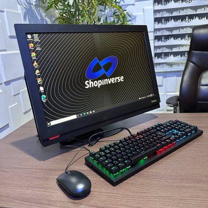 Lenovo ThinkCentre M910z All in One Desktop - 7th Gen. Intel Core i5 - 128GB SSD + 500GB HDD - 8GB RAM